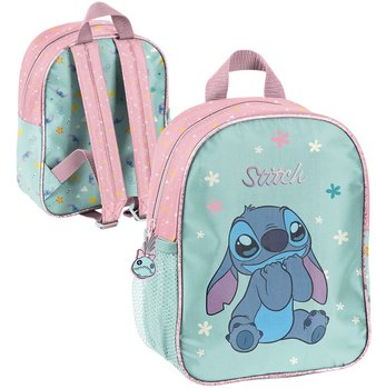 Plecak dla przedszkolaka dla dziewczynki Paso Stitch miętowo - różowy - Paso