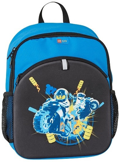 Фото - Шкільний рюкзак (ранець) Lego Plecak dla przedszkolaka dziewczynki i chłopca ciemnoniebieski 