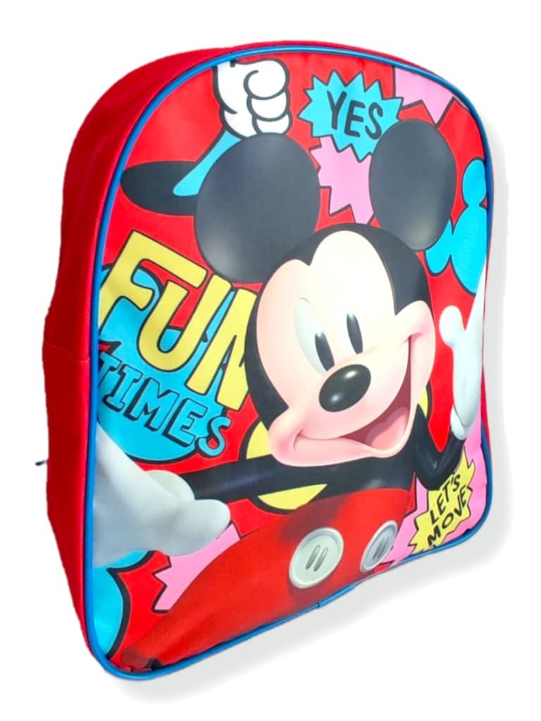 Zdjęcia - Plecak szkolny (tornister) Difuzed Plecak dla przedszkolaka dziewczynki i chłopca  Myszka Miki i Przyj 