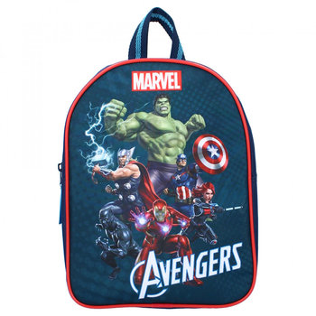 Plecak dla przedszkolaka dziewczynki i chłopca granatowy Vadobag Avengers - Vadobag