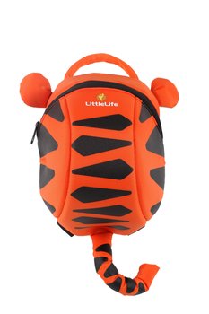 Plecak dla przedszkolaka dziewczynki i chłopca pomarańczowy LittleLife jednokomorowy - LittleLife