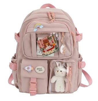Plecak dla przedszkolaka dziewczynki i chłopca różowy  - Inna marka