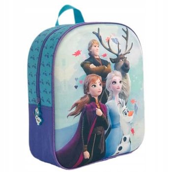 Plecak dla przedszkolaka dziewczynki jasnoniebieski Disney Kraina Lodu - Disney