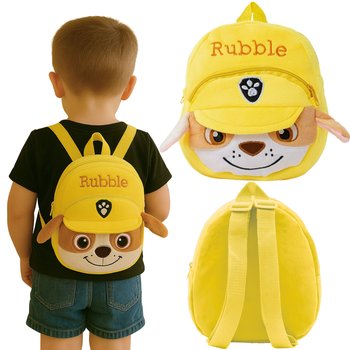 Plecak Dla Przedszkolaka Szkolny Pluszowy Dziecięcy Psi Patrol Rubble - Imiti