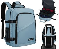 Plecak do samolotu RYANAIR WIZZAIR podróżny 40x30x20 turystyczny Peterson niebieski