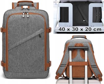 Plecak do Samolotu WIZZAIR RYANAIR 40x30x20 bagaż podręczny mały Expander - Belveder