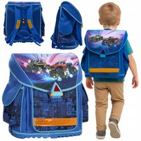 Plecak do szkoły lekki tornister dla dziecka granatowy torba 1,10kg 18L