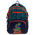 Plecak, Hello Dino, Wild Word, Ciemnogranatowy - Empik