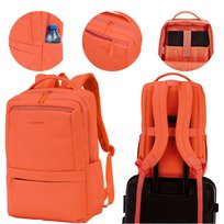 Plecak kabinowy WINGS 20L 43x30x17 bagaż podręczny do samolotu, kieszeń na laptop 15,6”, pas na walizkę Wings