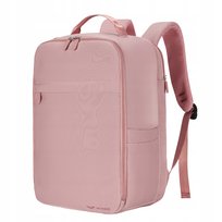 Plecak kabinowy Wings CBP001 40x25x20 cm do Ryanair i Wizz Air, różowy, kieszeń na laptopa 15,6”, 20 l Wings