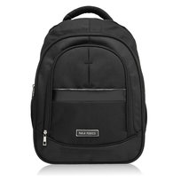 Plecak Męski Do Pracy Do Szkoły Czarny Wegański Na Laptopa T-120-Bl Paolo Peruzzi