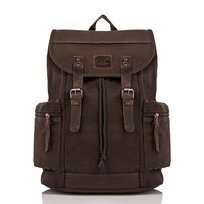 Plecak Męski Retro Brązowy Paolo Peruzzi T-19-Br