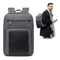 Plecak miejski męski szary na laptop 15,6" na co dzień do pracy do samolotu Arctic Hunter