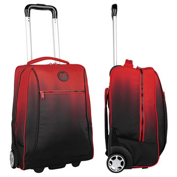 Plecak na kółkach dla chłopca, gładki, czerwony, CoolPack Compact Gradient Cranberry F086756 - CoolPack