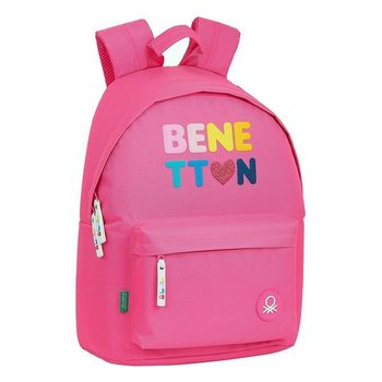 Plecak na Laptopa Benetton Heart 14,1'' Różowy - Benetton