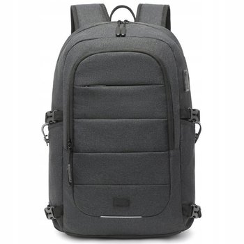 Plecak na Studia Męski dla Informatyka na Laptopa 15,6 z USB C Czarny Etro - Kono