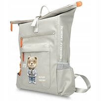 Plecak Nimmy Cool&Cute 2.0 Bear do laptopa szary Inna marka