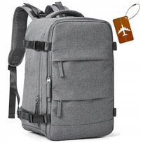 Plecak podróżny, Bagaż podręczny plus zawieszka, 40x25x20 cm