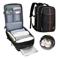 Plecak Podróżny Do Samolotu Bagaż Podręczny Kabinowy Z Usb Wodoodporny