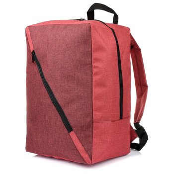 Plecak podróżny samolotowy mały bagaż podręczny lekki BELTIMORE Q77 czerwony - Beltimore