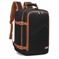 Plecak Ryanair do Samolotu 40x20x25 cm Wizzair LOT Kabinowy Czarny Expander Kono