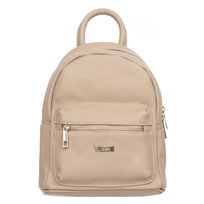 Plecak Skórzany Vezze Pulito Beżowy