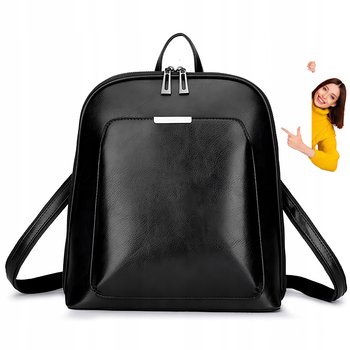 Plecak Skórzany Ze Skóry Torebka Torba Damska A4 Pojemny Elegancki - trafiony-zakup