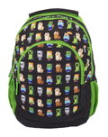 Plecak szkolny dla chłopca Astra Minecraft dwukomorowy - Astra