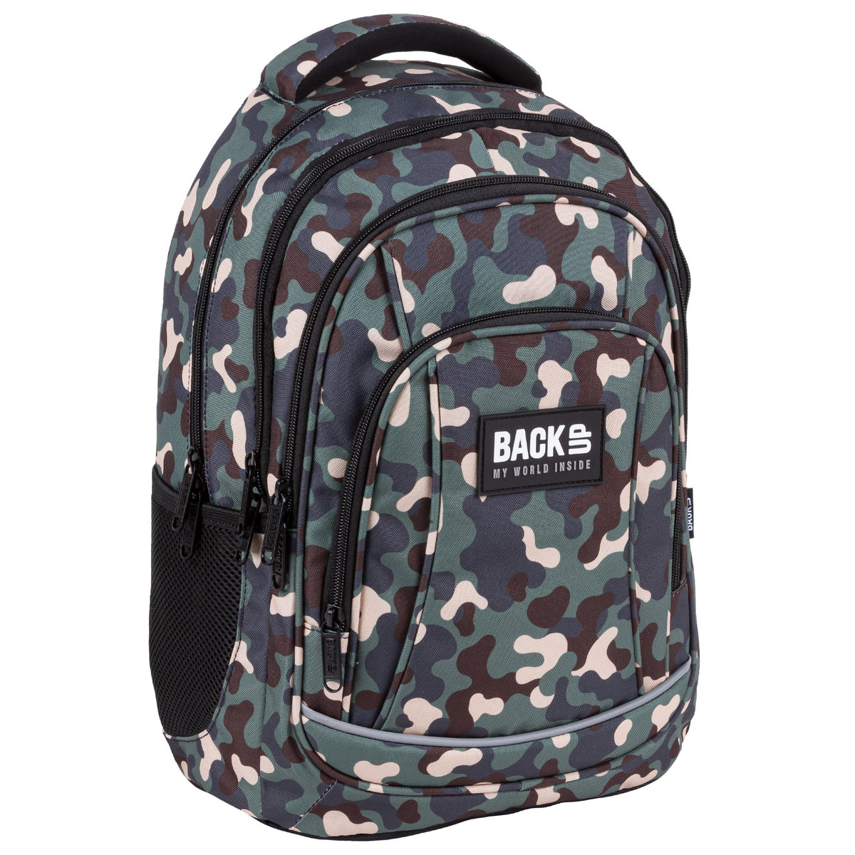 Фото - Шкільний рюкзак (ранець) Moro Plecak szkolny dla chłopca, , ciemnozielony, BackUp 