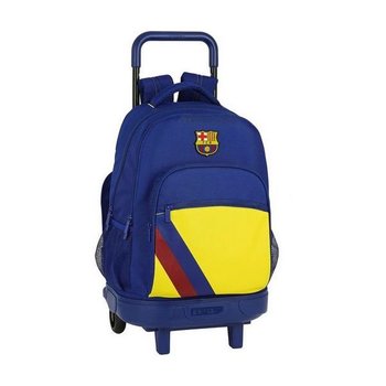 Plecak szkolny dla chłopca granatowy FC Barcelona piłka nożna