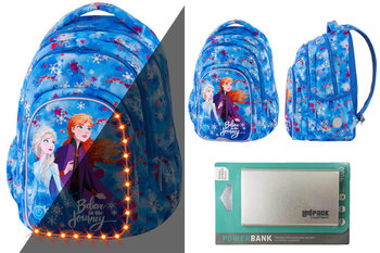 Plecak szkolny dla chłopca i dziewczynki błękitny CoolPack dwukomorowy - CoolPack