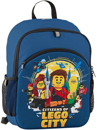 Фото - Шкільний рюкзак (ранець) Lego Plecak szkolny dla chłopca i dziewczynki ciemnogranatowy   CITY 