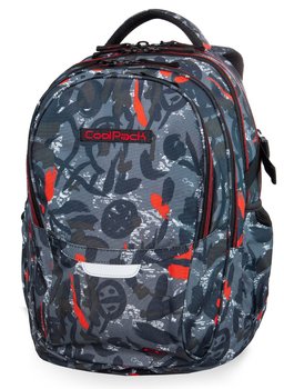 Plecak szkolny dla chłopca i dziewczynki ciemnoszary CoolPack czterokomorowy - CoolPack