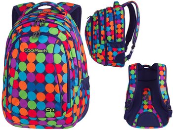 Plecak szkolny dla chłopca i dziewczynki  CoolPack trzykomorowy - CoolPack