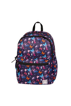 Plecak szkolny dla chłopca i dziewczynki fioletowy Mybaq dwukomorowy - Mybaq
