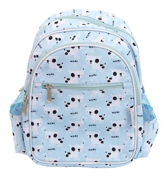 Plecak szkolny dla chłopca i dziewczynki niebieski A Little Lovely Company trzykomorowy - A Little Lovely Company