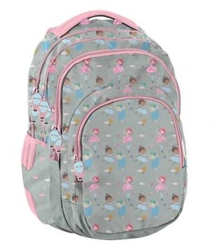 Plecak szkolny dla chłopca i dziewczynki różowy Paso  - Paso