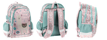 Plecak szkolny dla chłopca i dziewczynki różowy Paso  - Paso