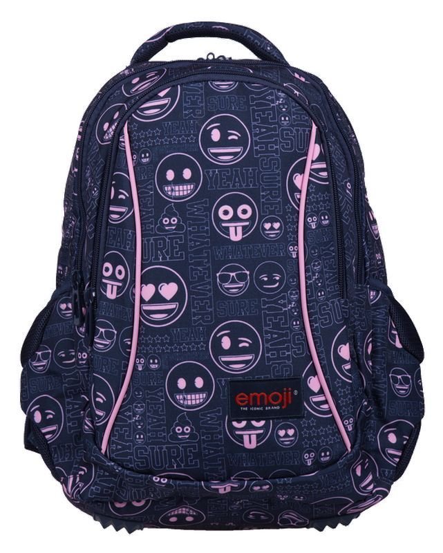Фото - Шкільний рюкзак (ранець) Emoji Plecak szkolny dla chłopca i dziewczynki St.Majewski  trzykomorowy 