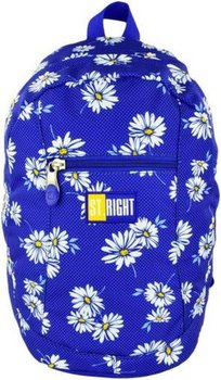 Plecak szkolny dla chłopca i dziewczynki  St.Majewski kwiaty jednokomorowy - St.Majewski
