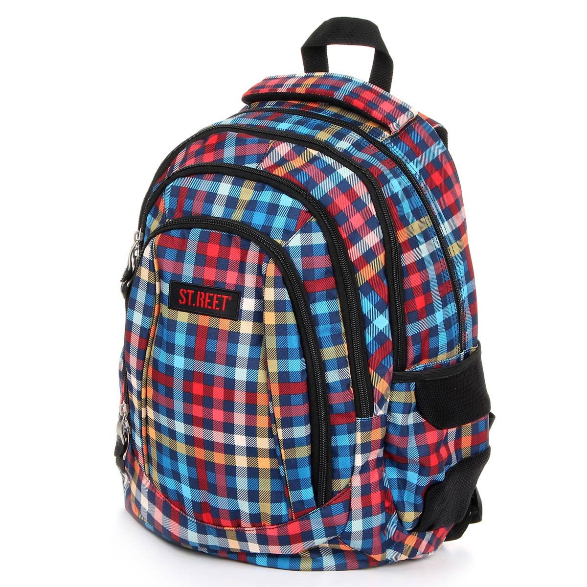 Фото - Шкільний рюкзак (ранець) Plecak szkolny dla chłopca i dziewczynki St.Majewski trzykomorowy