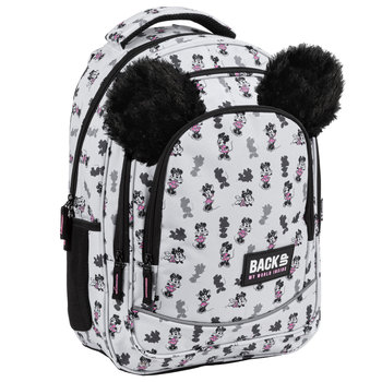 Plecak szkolny dla chłopca i dziewczynki szary BackUp trzykomorowy - BackUp