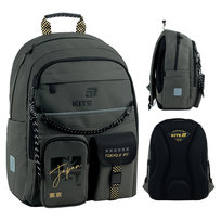 Plecak szkolny dla chłopca klasa 1-6 wielokieszeiowy dla fanów Anime Kite