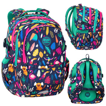 Plecak szkolny dla chłopca różnokolorowy CoolPack czterokomorowy - CoolPack