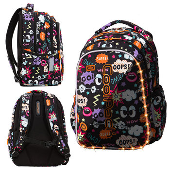 Plecak szkolny dla chłopca różnokolorowy CoolPack wielokomorowy - CoolPack