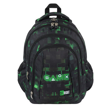 Plecak szkolny dla chłopca St.Right Pixel Game BP04 - St.Right