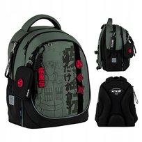 PLECAK SZKOLNY DLA CHŁOPCÓW NARUTO KAKASHI ZIELONY KITE
