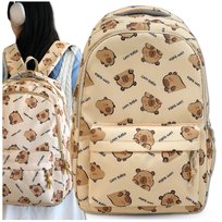 Plecak szkolny dla dzieci do szkoły wygodny dziewczynki chłopca Kapibara