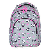 Plecak szkolny dla dziewczynki Astrabag Panda AB330 klasa 1-3