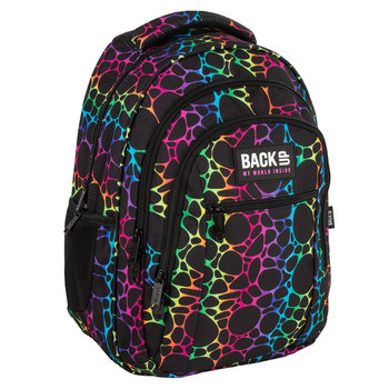 Plecak szkolny dla dziewczynki BackUp Model O Fluo  - BackUp
